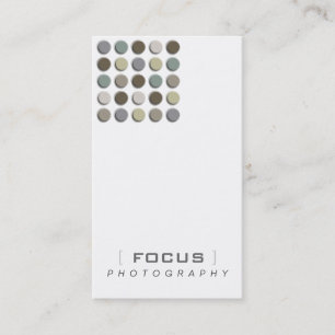 Modernes Künstler-abstraktes Gitter-einfarbige Visitenkarte