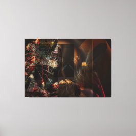 Modernes Kunstwerk Leinwanddruck