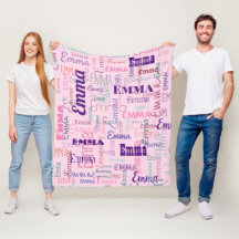 Modernes Kurzer Name Graffiti Pink Namensmuster 