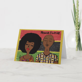 Modernes Kwanzaa Karte