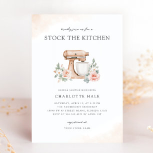 Modernes Lager der Küche Einladung