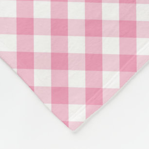 Modernes Land-Gingham-Karo-Muster Fleecedecke