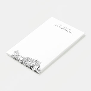 Modernes Las Vegas Berufliches Geschenk Personalis Post-it Klebezettel