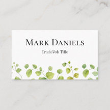 Modernes Leaf Design