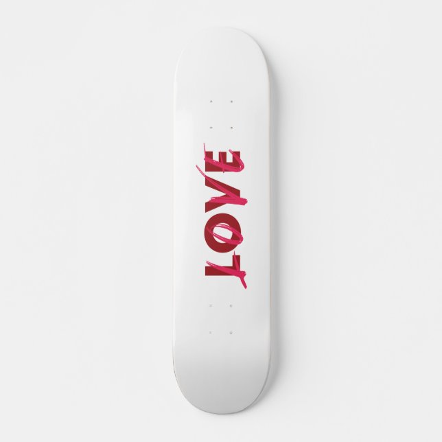 Modernes, lebendiges, cooles, trendiges Design der Skateboard (Vorne)