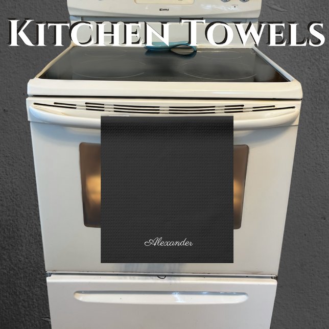 Modernes leeres Template, weißes Skript Geschirrtuch (Von Creator hochgeladen)