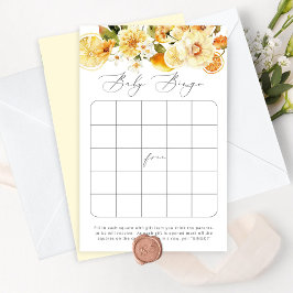 Modernes Lemon Baby Duschbingspiel