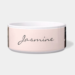 Modernes Lichtkollage-Muster Schwarz Rosa Napf