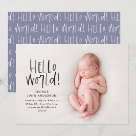 Modernes lila Foto mit minimalem Chic Ankündigung