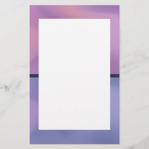 Modernes, Lila-rosa-wirbelndes, abstraktes Design Briefpapier