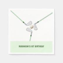 Modernes Loch in One-Par-T-Golf Geburtstag