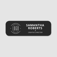 Modernes Logo einfaches Mitarbeiter-Magnet-Sicherh