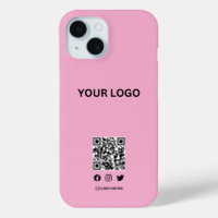 Modernes Logo für den Stylist | qr-Code und Text