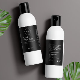 Modernes Logo Kosmetisches Flaschenetiksiegel