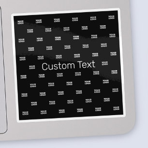 Modernes Logo- oder Designmuster mit jedem Bild Aufkleber