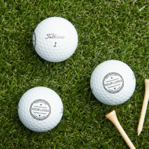 Modernes Logo-Unternehmen Golfball