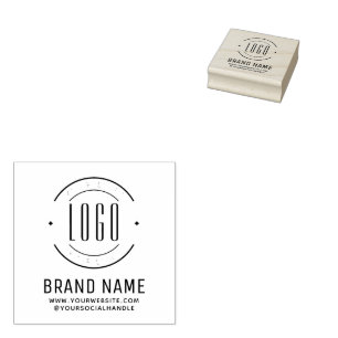 Modernes Logo-Unternehmen Gummistempel