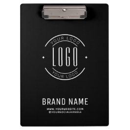 Modernes Logo-Unternehmen Klemmbrett