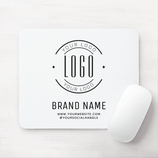 Modernes Logo-Unternehmen Mousepad (Mit Mouse)