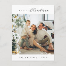 Modernes Luxus, das einfachste Foto der Weihnachts