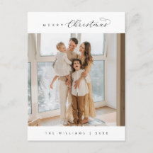 Modernes Luxus, das einfachste Foto der Weihnachts