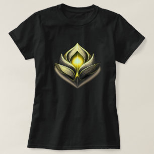 Modernes Luxus-Emblem-Grafik Saubere Abstraktio T-Shirt