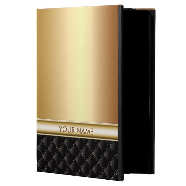 Modernes Luxusgold mit individuellem Namen (Vorderseite)