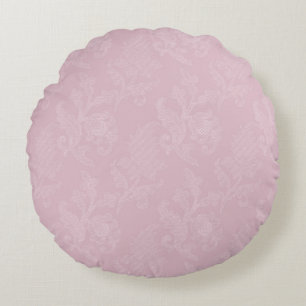 Modernes Mädchen-Design Rundes Kissen