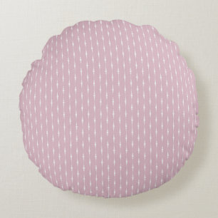 Modernes Mädchen-Design Rundes Kissen