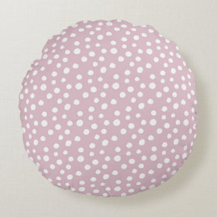 Modernes Mädchen-Design Rundes Kissen