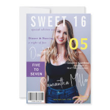 Modernes Magazin für 2 Fotos Sweet 16
