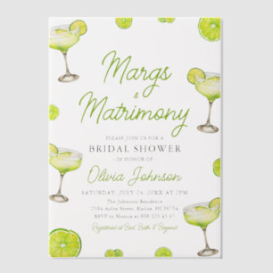 Modernes Margs & Matrimons Cocktail Brautparty