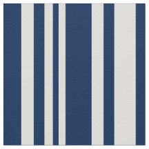 Modernes Marine-und Weiß-Streifen-Gewebe