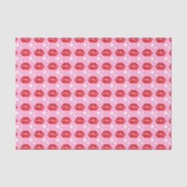 Modernes Marketing Rosa Rosa Kiss Stars Shop Seidenpapier