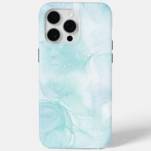 Modernes Marmorlicht Blau Case-Mate iPhone Hülle