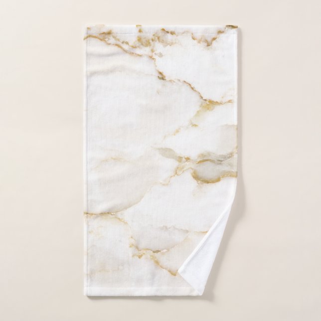 Modernes Marmormuster Handtuch (Handtuch)