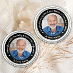 Modernes Memorial für Hochzeiten Vater Sohn 2 Foto Manschetten Knöpfe<br><div class="desc">Vater Gedenkstätte maßgeschneiderte Foto Hochzeitssemble für den Bräutigam. Zitat: " Ich weiß, dass du heute hier wärst, wenn der Himmel nicht so weit weg wäre... In Loving Memory ... " die Liebe zwischen einem Vater und Sohn ist Forever, ich bin immer bei Ihnen. Vater " Personalisieren Sie mit Ihren Lieben...</div>