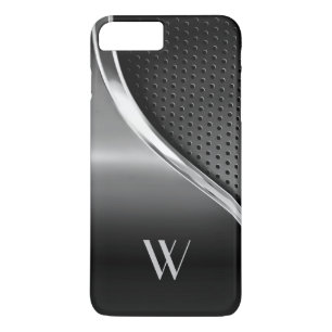 Modernes Metallic-Look Mit Monogramm Case-Mate iPhone Hülle