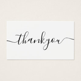 Modernes Minimal Business Vielen Dank für die Best