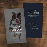 Modernes Minimal Dog Trainer Pet Sitter