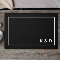 Modernes Minimal-Monogram-Erwärmen