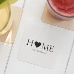 Modernes Minimal-Zuhause-Personalisiertes Geschenk Rechteckiger Pappuntersetzer<br><div class="desc">Herzlich willkommen in unserer modernen Minimal Zuhause Family Kollektion auf Zazzle - das ideale Ziel für personalisierte Geschenke,  die Ihre Zuhause erheben und Familienbande feiern. Unsere sorgfältig ausgewählte Produktpalette verbindet zeitgenössisches Design mit der Wärme der Familie und schafft so eine einzigartige und stilvolle Touch für Ihre Lebensräume.</div>