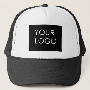 Modernes, minimales Firmenlogo Truckerkappe
