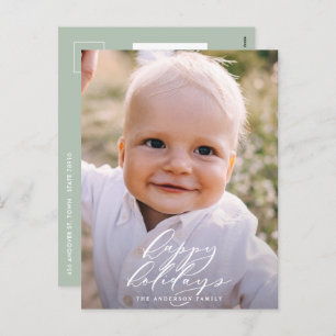 Modernes minimales Foto Weihnachten