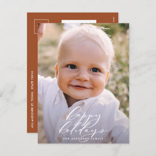 Modernes minimales Foto Weihnachten