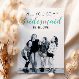 Modernes Minimales Foto | Werden Sie meine Bridesm