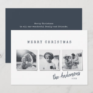 Modernes minimales Jahrgang Weihnachten 3 Foto