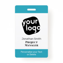 Modernes minimales Personalisiertes Konferenz-ID-A