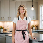 Modernes, minimales Rosa Schürze<br><div class="desc">Die Schürze ist schlicht, modern und minimalistisch.</div>