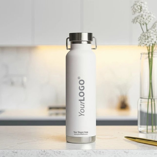 Modernes, minimales und benutzerdefiniertes vertik trinkflasche (Von Creator hochgeladen)